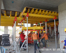 H20 Timber Beam Tabel Form (Diamond Inya Palace Project)