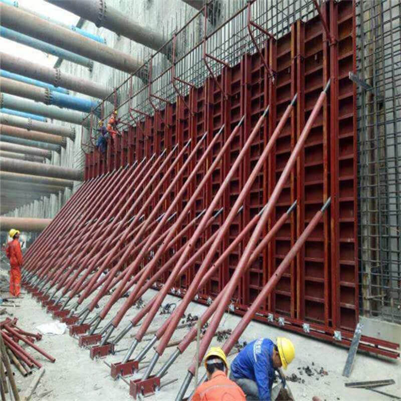 Whole steel formwork